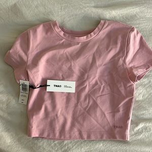 Aritzia tna cropped t shirt